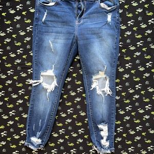 Distressed Skinny Jeans